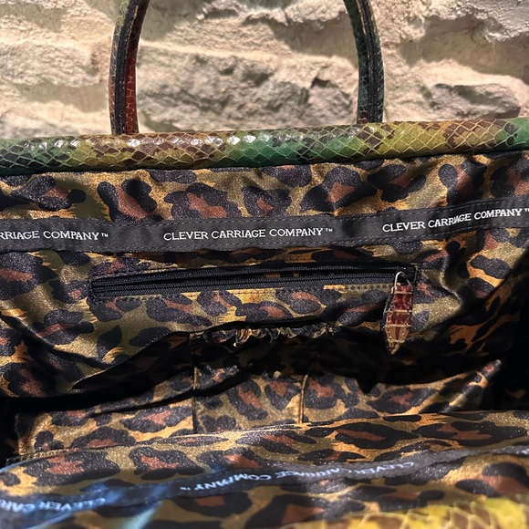 Chic Multicolor Tweed Satchel - Picture 3 of 5